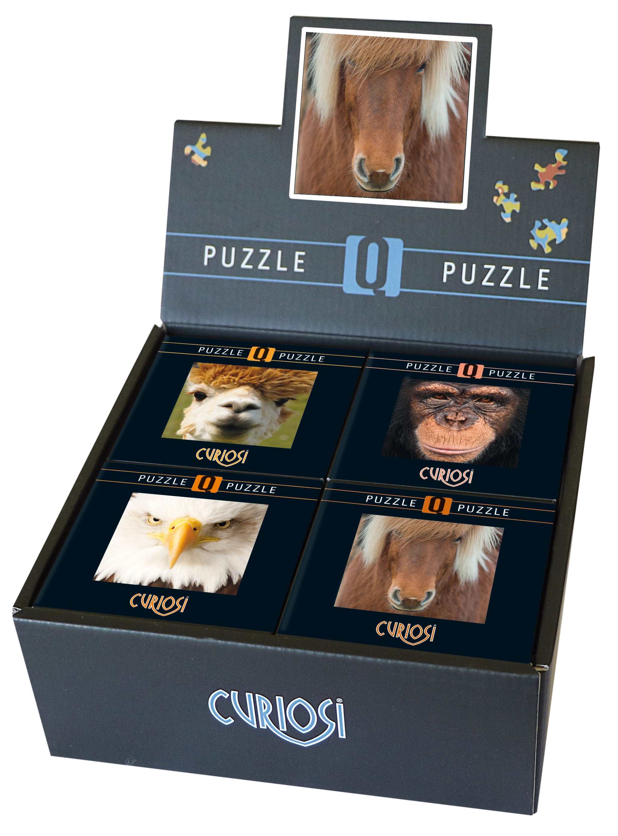 gefülltes Display Q-Animal 2