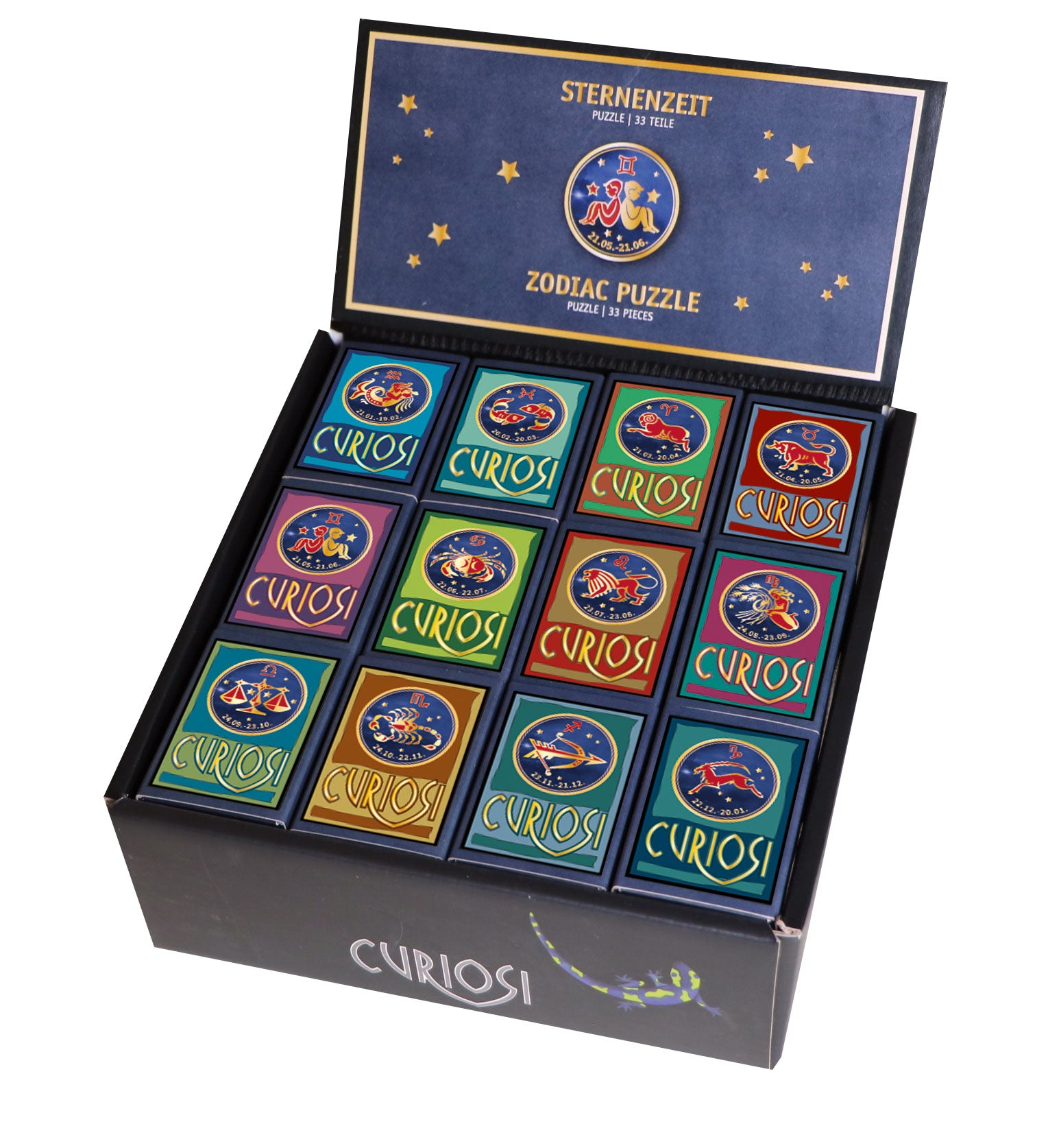 gefüllte Sternenzeit Display-Box