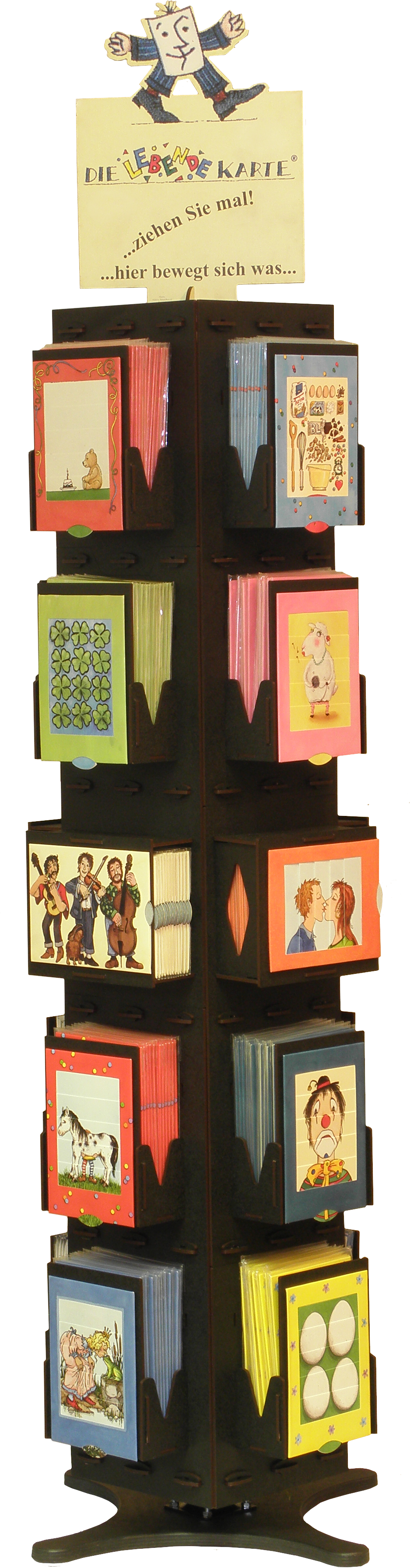 Drehdisplay für 20 Motive