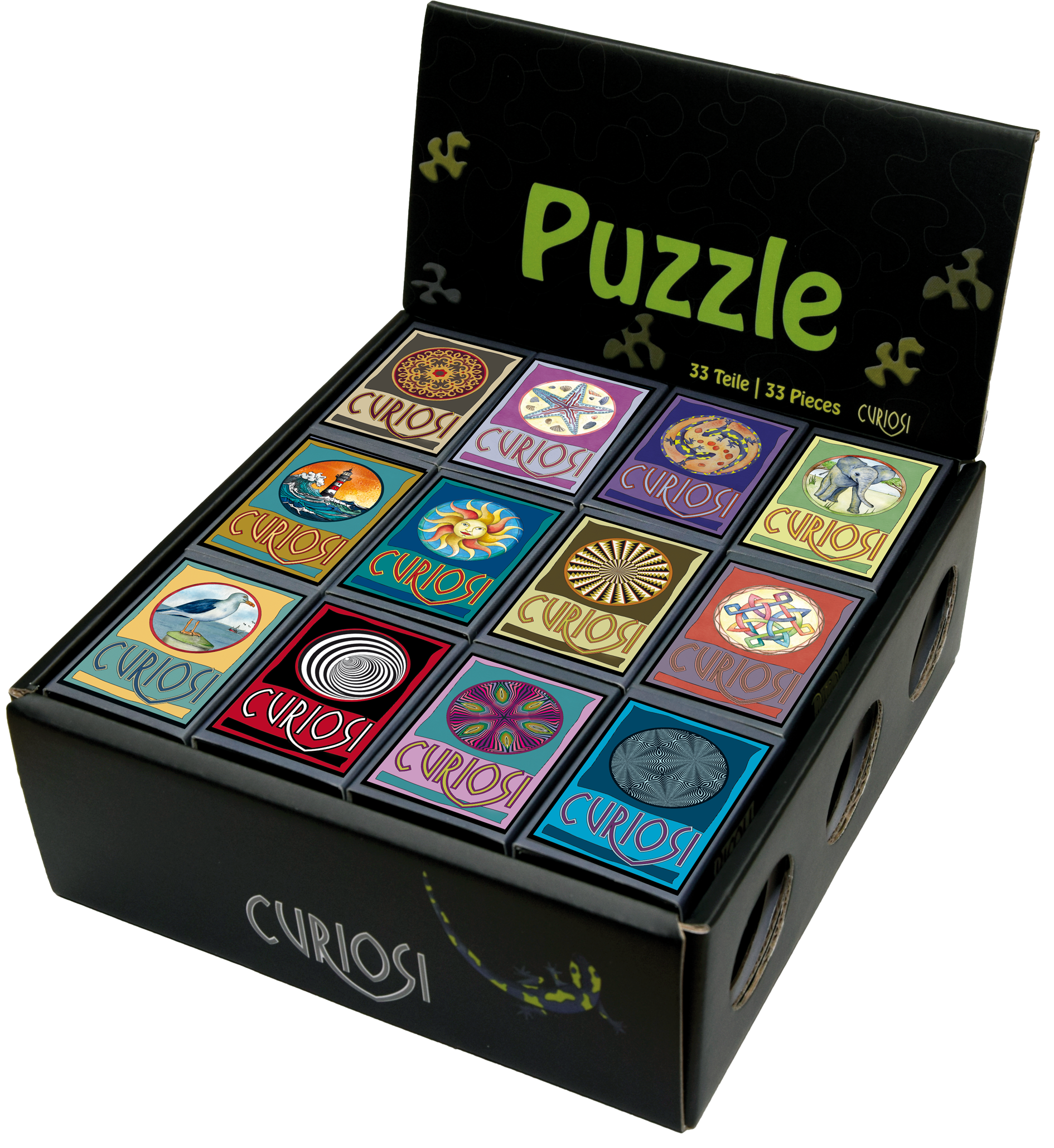 gefüllte Picoli Display-Box E