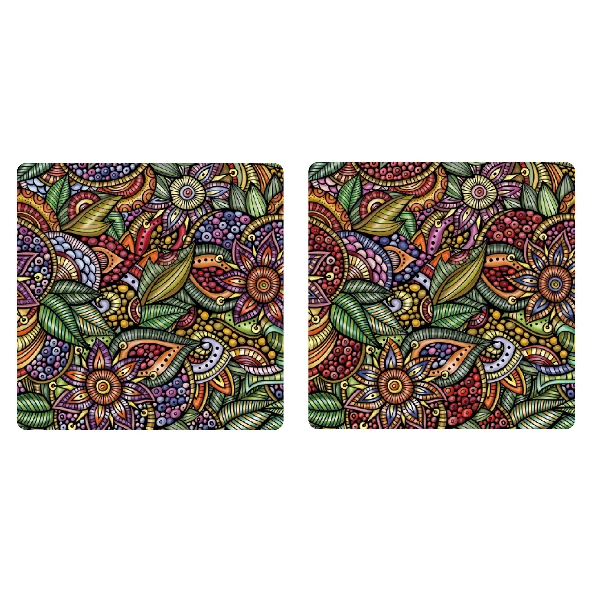 Holzpuzzle Double "Berry" inkl. Puzzlerahmen