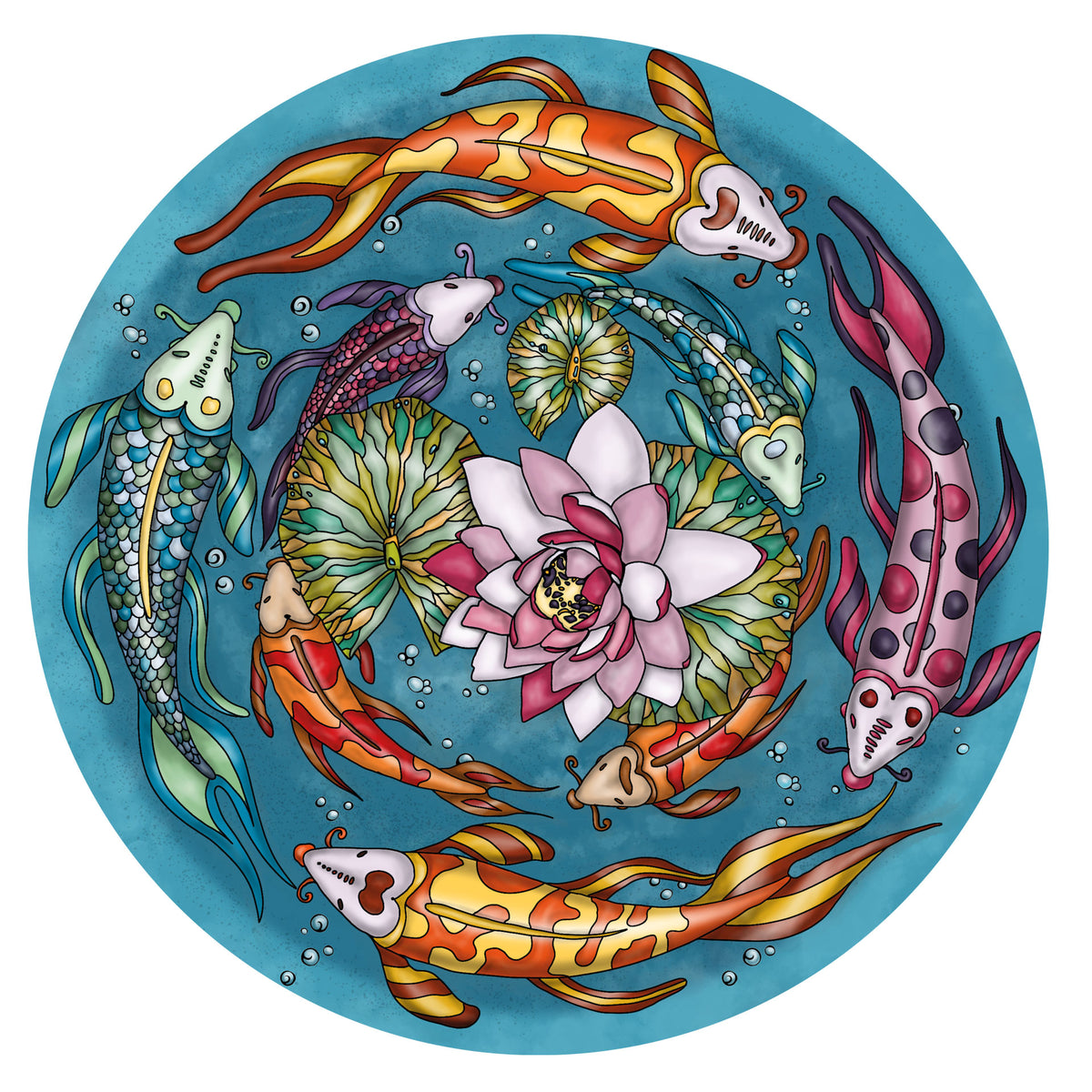 Double "Koi" Wooden Puzzle