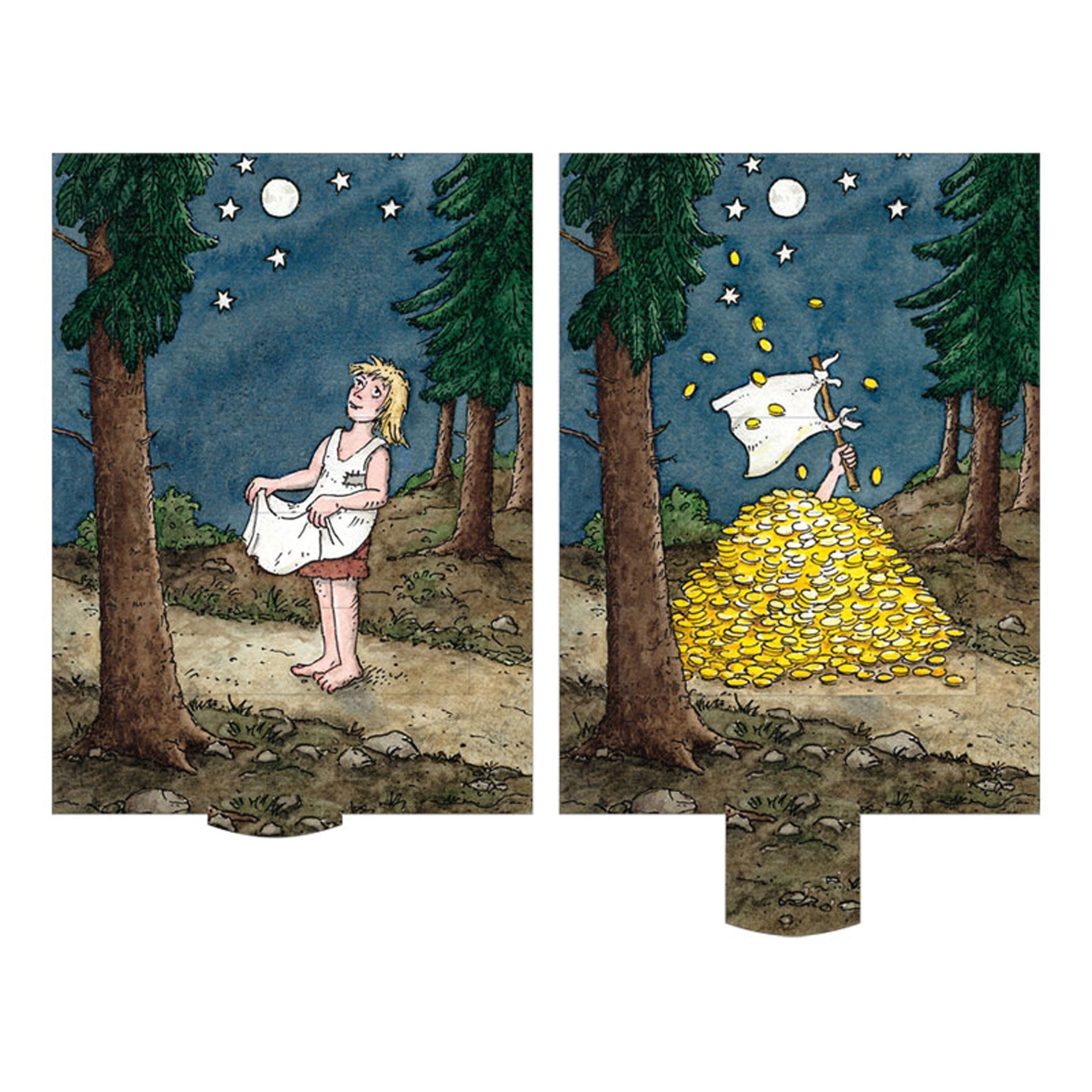 Lebende Karte "Sterntaler"